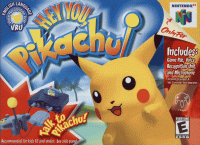 Hey You Pikachu Nintendo 64  box art